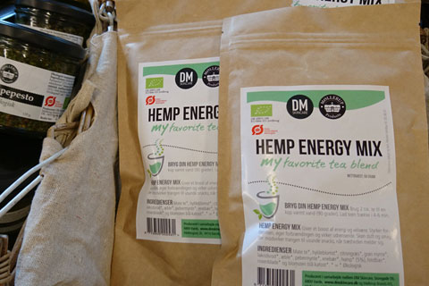 Конопляный чай Hemp energy mix