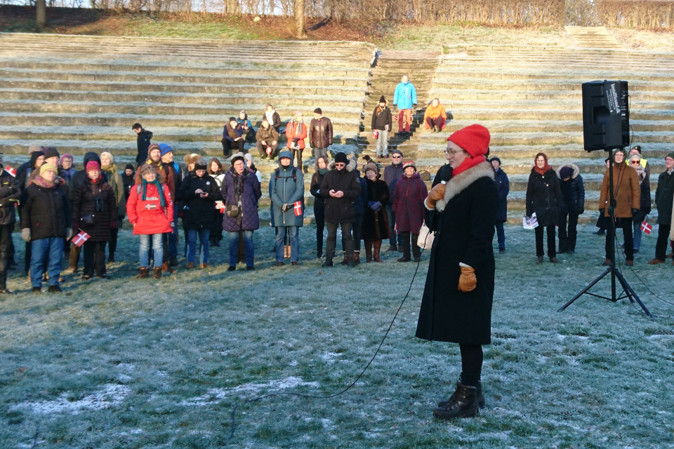 В поддержку живой природы Дании выступает Камилла Фабрициус