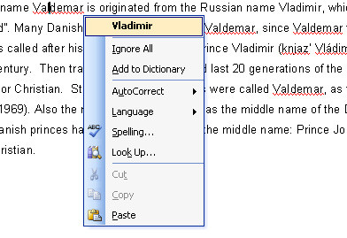 имя Вальдемар Valdemar name 