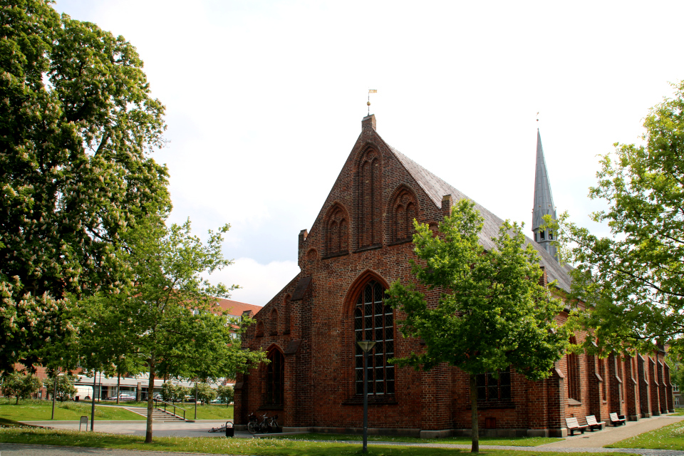 Часовня францисканского монастыря Хорсенс - Церковь Klosterkirken, г. Хорсенс, Дания. Фото 21 мая 2019