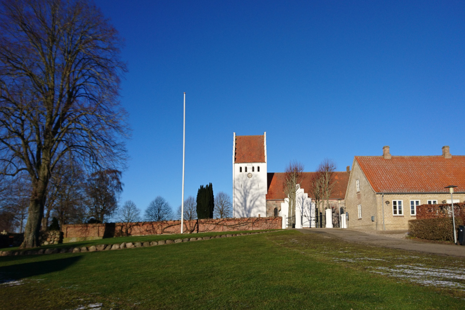 Церковь Госмер / Gosmer Kirke. Фото 31 янв. 2021