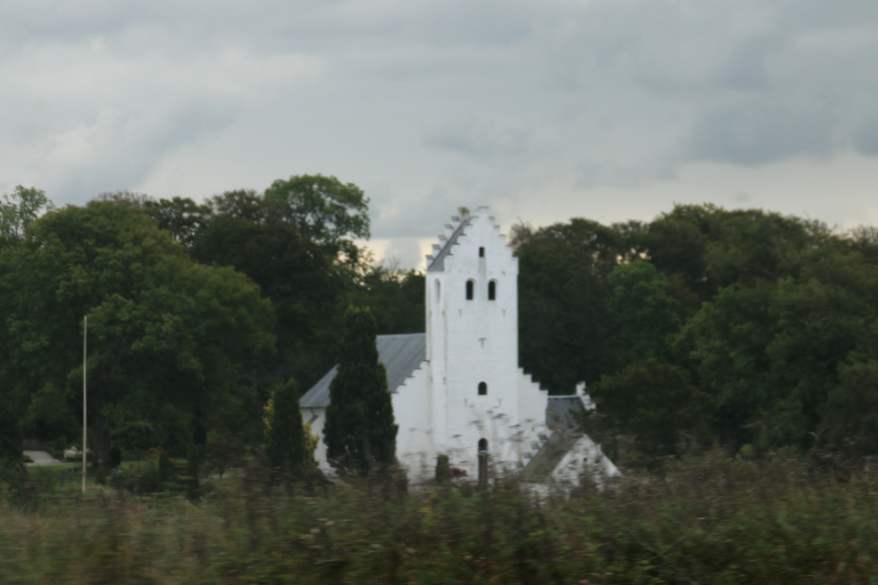 Церковь Брайнет (Bregnet Kirke), Калё, Дания. Фото 22 сентября 2021 