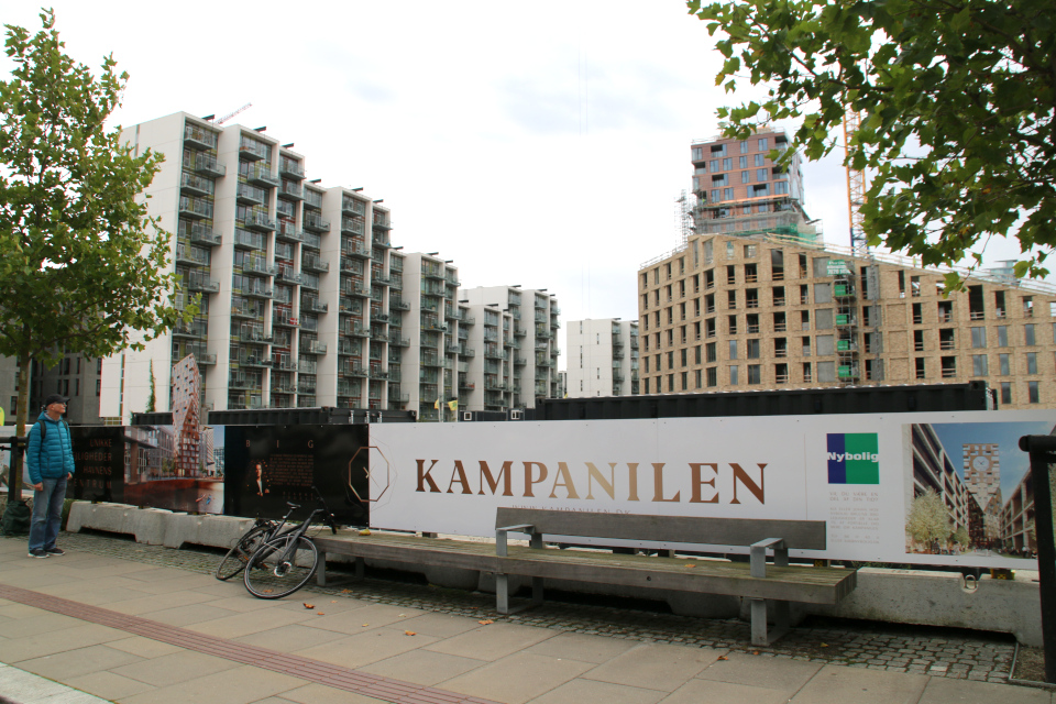 Kampanilen. Орхус Доклендс (Aarhus Ø), Дания 29 сентября 2021