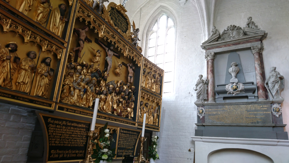 Часовня францисканского монастыря Хорсенс (Horsens Klosterkirke), Дания. 26 марта 2019