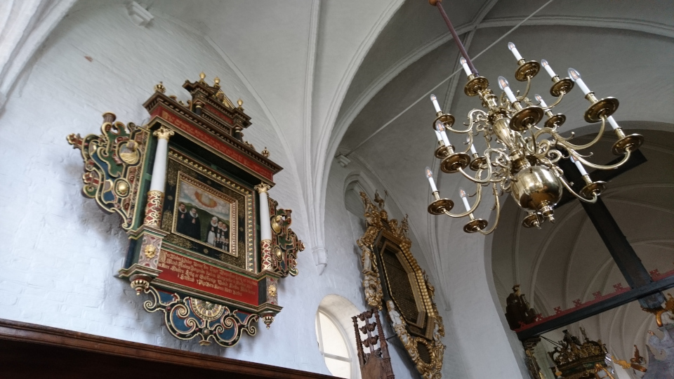 Алтарь. Часовня францисканского монастыря Хорсенс (Horsens Klosterkirke), Дания. 26 марта 2019