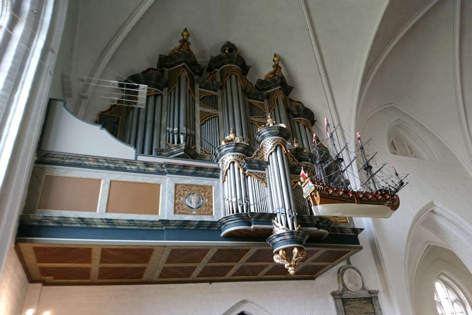 Орган. Часовня францисканского монастыря Хорсенс (Horsens Klosterkirke), Дания. 21 мая 2019