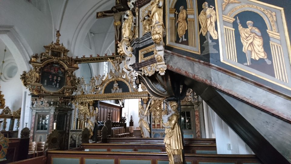  Кафедра. Часовня францисканского монастыря Хорсенс (Horsens Klosterkirke), Дания. 26 марта 2019