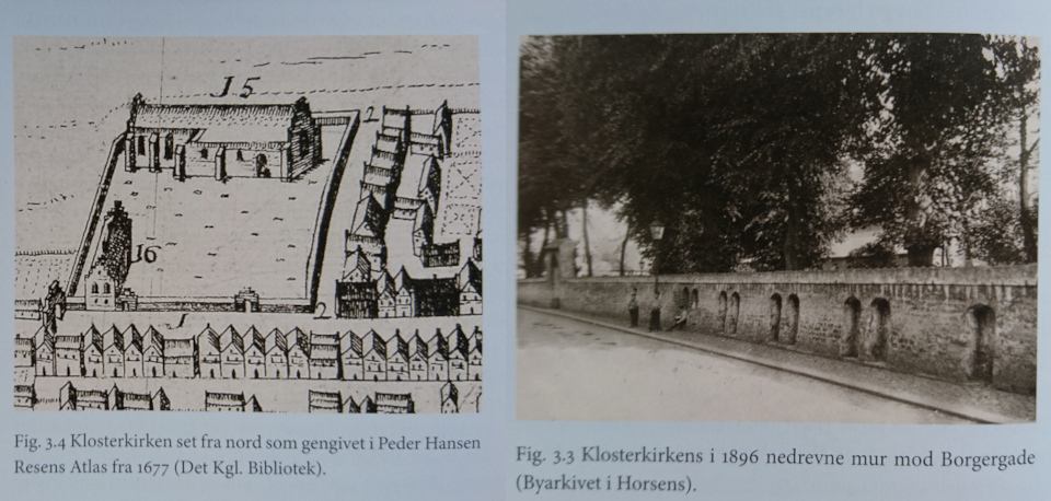 Часовня францисканского монастыря Хорсенс. "Horsens, købstaden og guldsmedene 1500-1900". Bent Knie-Andersen. Horsens museum