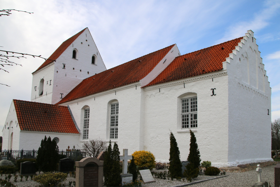 Церковь Эгесков (Egeskov Kirke), Фредерисия, Дания. 5 мая 2023 