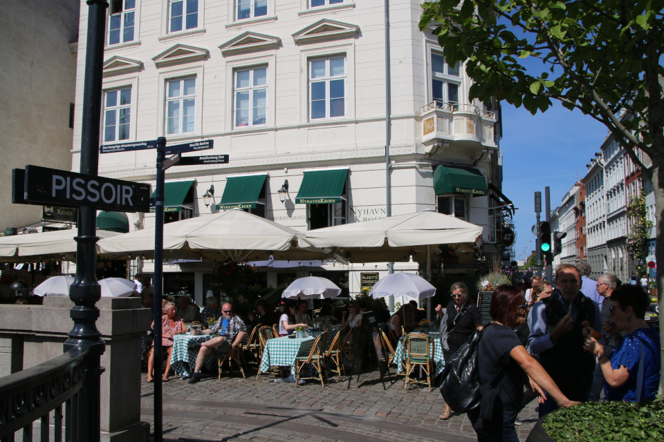 Смёрребрёд, Nyhavn, Копенгаген, Дания. 9 июня 2023 